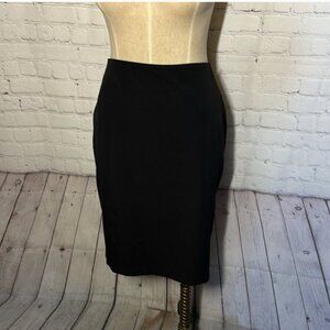 White House Black Market Black Pencil Skirt size 8